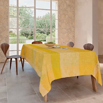 Mille Esprit Jardin Solaire Coated Cotton Tablecloth