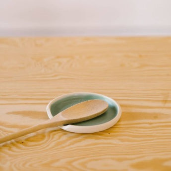 Lafayette Avenue Ceramics - Spoon Rest Kiwi
