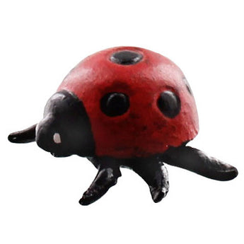 Red and black cast Iron Lady bug