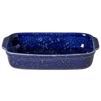 Casafina blue rectangular baker