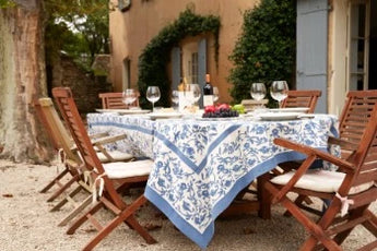 Granada Cornflower Blue Tablecloths