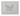 Rectangular cream dish with grey butterfly