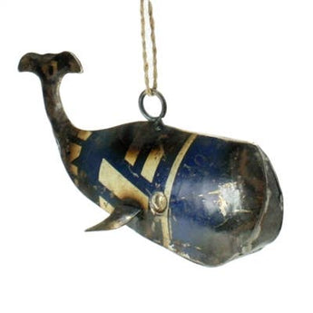 Homart Metal Whale Ornament