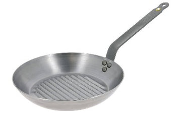 10.25” DeBuyer Mineral B Element Grill Pan