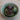 Stoneware Bowl with Scalloped Edge, Green